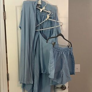 Light Blue Loungewear Set